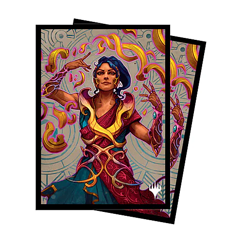 The Lost Caverns of Ixalan | "Saheeli, the Sun’s Brilliance" Sleeves
