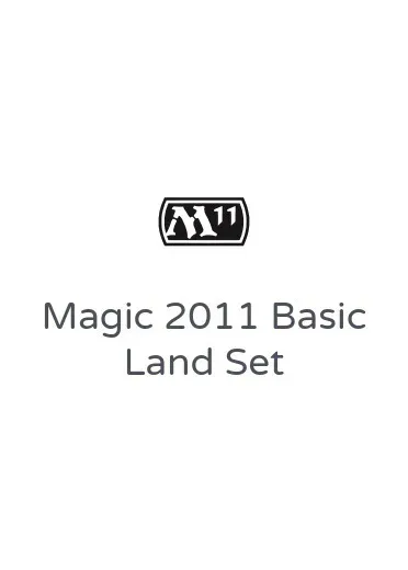 Magic 2011 Basic Land Set