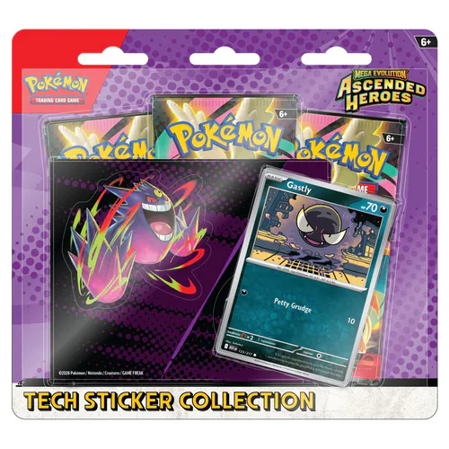 Ascended Heroes: Gastly Tech Sticker Collection