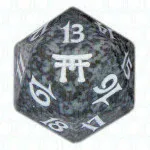 Black Champions of Kamigawa D20 Die