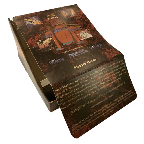 Fourth Edition Black Bordered Empty Starter Deck Box