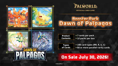 Copertina Booster Pack "Dawn of Palpagos"