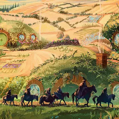 Copertina The Hobbit Art Series
