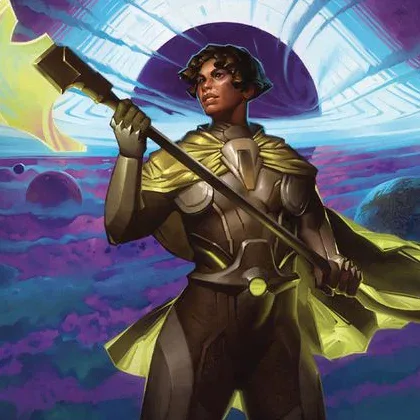 Copertina Edge of Eternities Prerelease