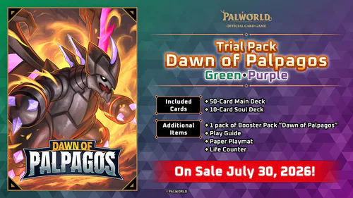 Copertina Trial Deck "Dawn of Palpagos Green・Purple"