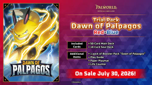 Copertina Trial Deck "Dawn of Palpagos Red・Blue"