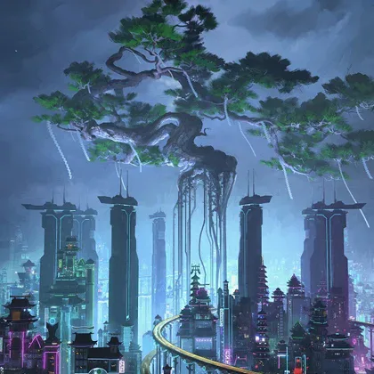 Copertina Kamigawa: Neon Dynasty Prerelease